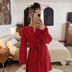 Lucky Brand Mini Red Dress